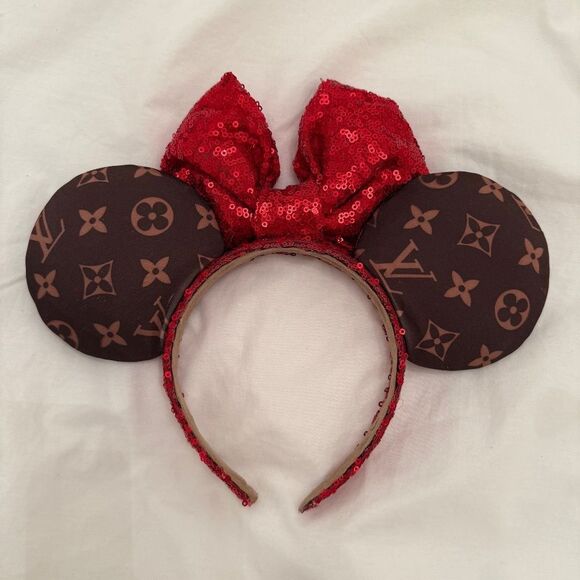 Disney Minnie Mouse Designer Inspired Ears LV - Picture 2 of 2